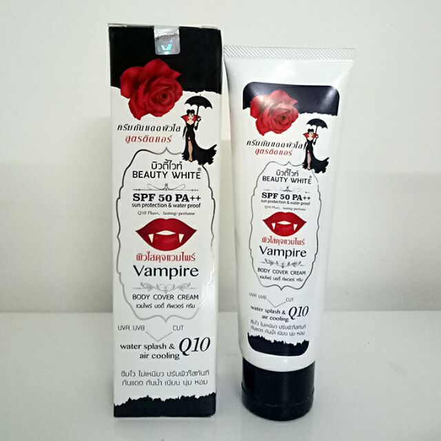 Vampire body cover cream