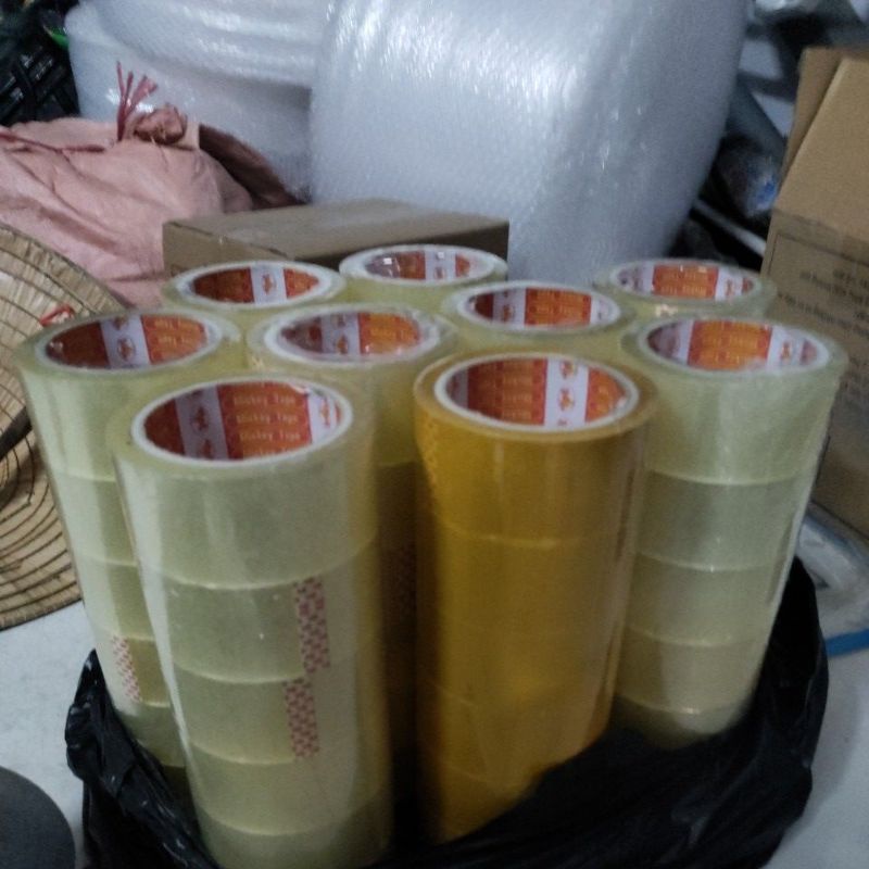 1 cuôn băng keo dán thùng bản 4,8cm