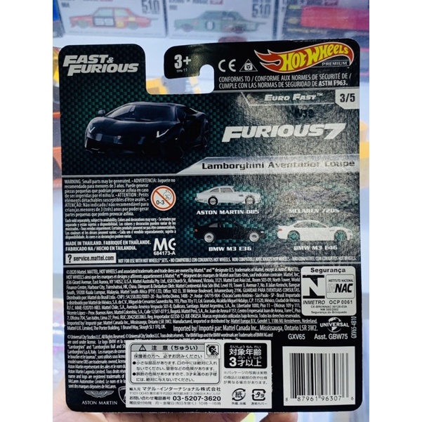 Hobby Store xe mô hình Hot Wheels Premium Lamborghini Aventador Coupe