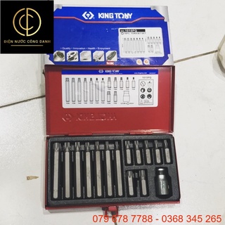 Mũi vít Đóng KINGTONY(chính hãng) 15 chi tiết