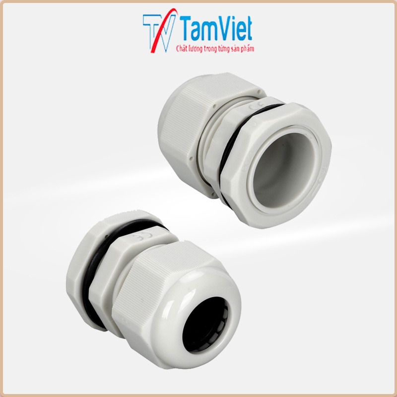 Ốc siết cáp nhựa PG chống nước, bảo vệ dây điện