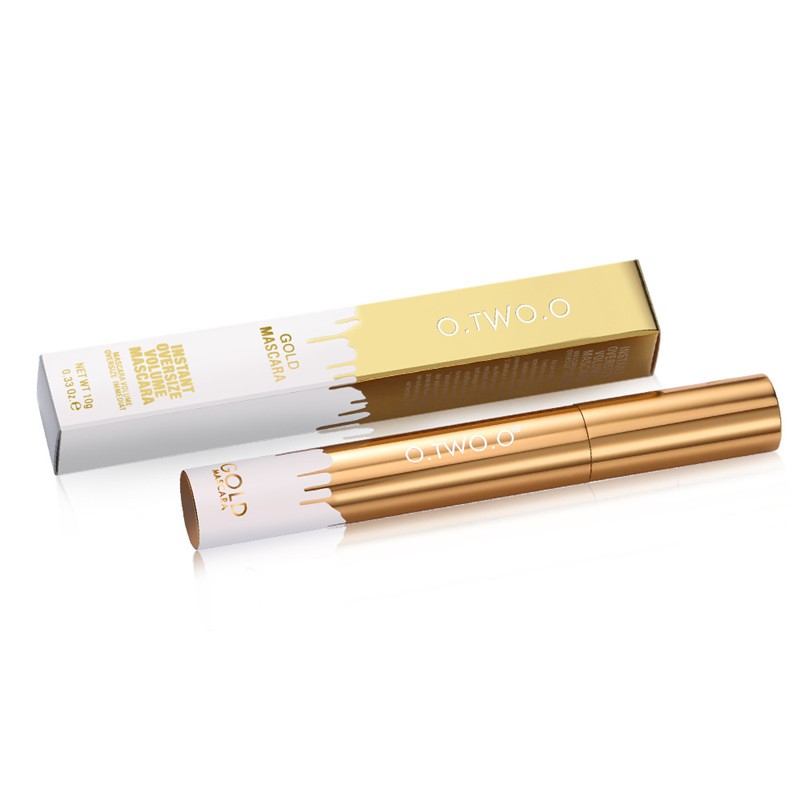 Mascara O.TWO.O chống nước lâu phai nhanh khô làm dày và cong mi hiệu quả