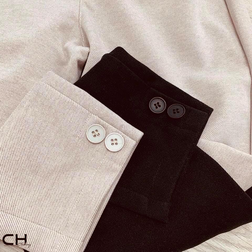 Bán sỉ quần baggy dạ cạp chun cúc gấu cho nữ x | BigBuy360 - bigbuy360.vn