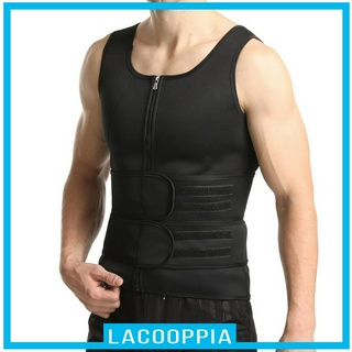 [Lacooppia] Đai Nịt Bụng Nén Định Hình Cơ Thể Thấm Hút Mồ Hôi Cho Nam