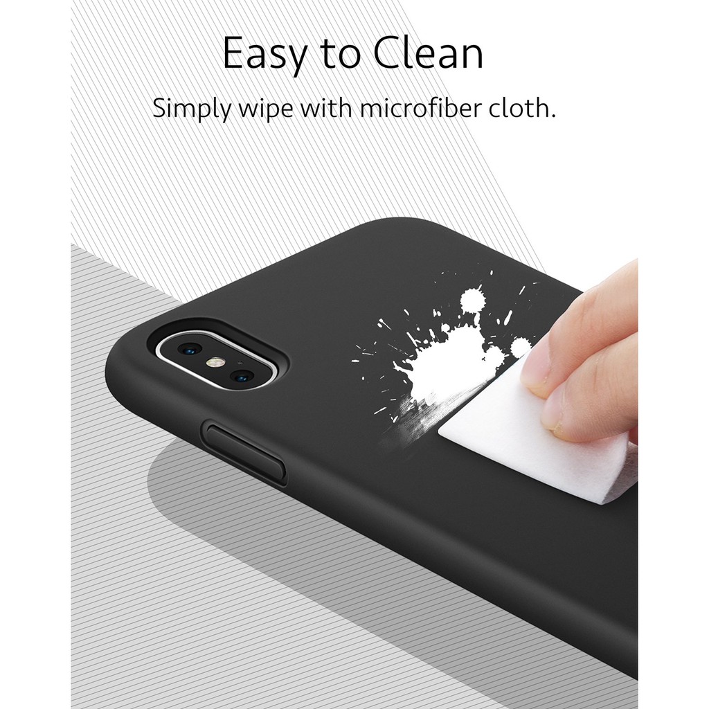 Ốp Lưng ANKER Karapax Silicone cho IPhone X A9028 mỹ