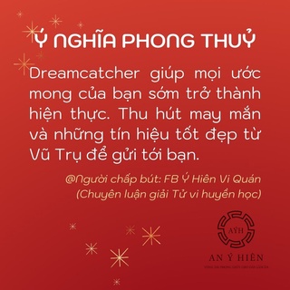 Charm Dreamcatcher Ước mơ #C32 ( An Ý Hiên)