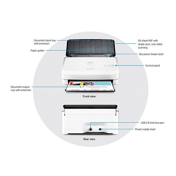 Máy scan HP Scanjet Pro 2000s1- máy quét tài liệu