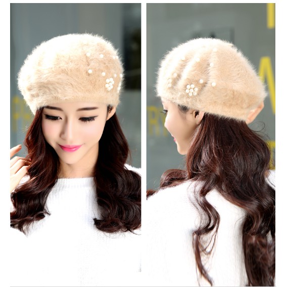 Nón beret mũ bêre nữ đẹp thời trang Hàn Quốc
