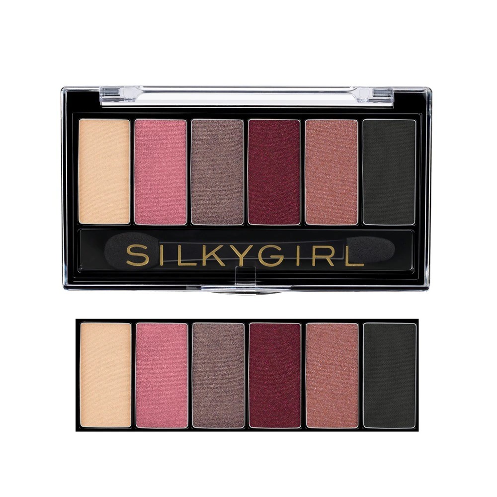 Phấn mắt 6 ô Silkygirl Truly Nude 6g Eye Palette .#04 Brick | BigBuy360 - bigbuy360.vn