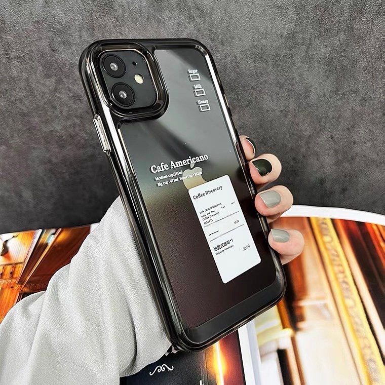 Ốp cafe đen xanh Ốp dành cho x-xs-xsmax/11-11pro-11prm/12-12pr-12prm/13-13pr-13prm