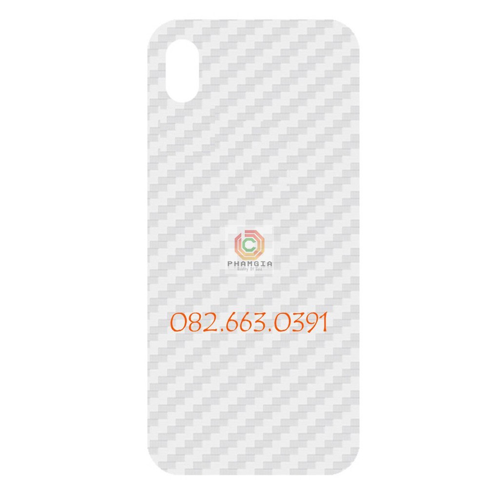 Miếng dán mặt lưng skin carbon Mobiistar Lai Jumbo J 2017