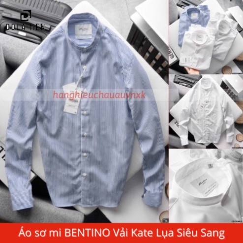 Áo sơmi form korea BENTINO dài tay nam