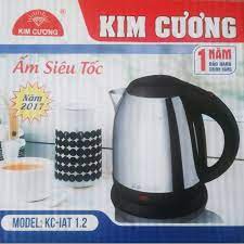 ⚡Giao Hỏa Tốc Trong Ngày⚡ Ấm siêu tốc Kim Cương KC-IAT 2.0L chất lượng tốt.