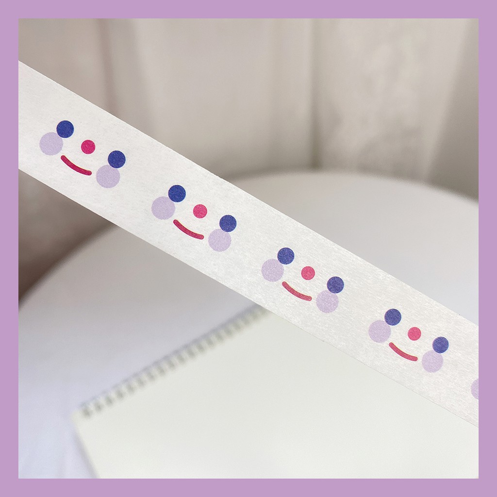 Băng Dính Washi Trang Trí Dễ Thương