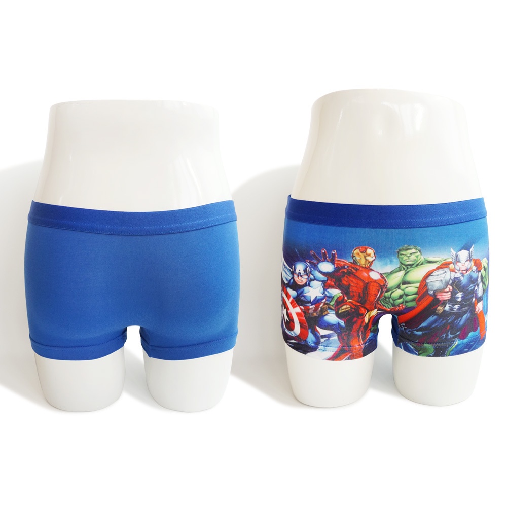 DISNEY Bộ 3 Quần Lót Boxer Cotton In Họa Tiết Hoạt Hình Người Nhện Cho Bé Trai