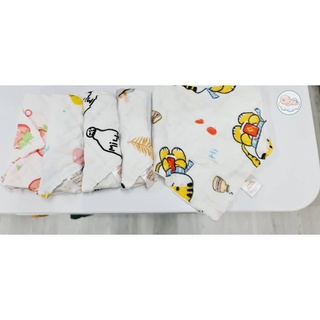 Set 5 yếm xô Manny 6 lớp