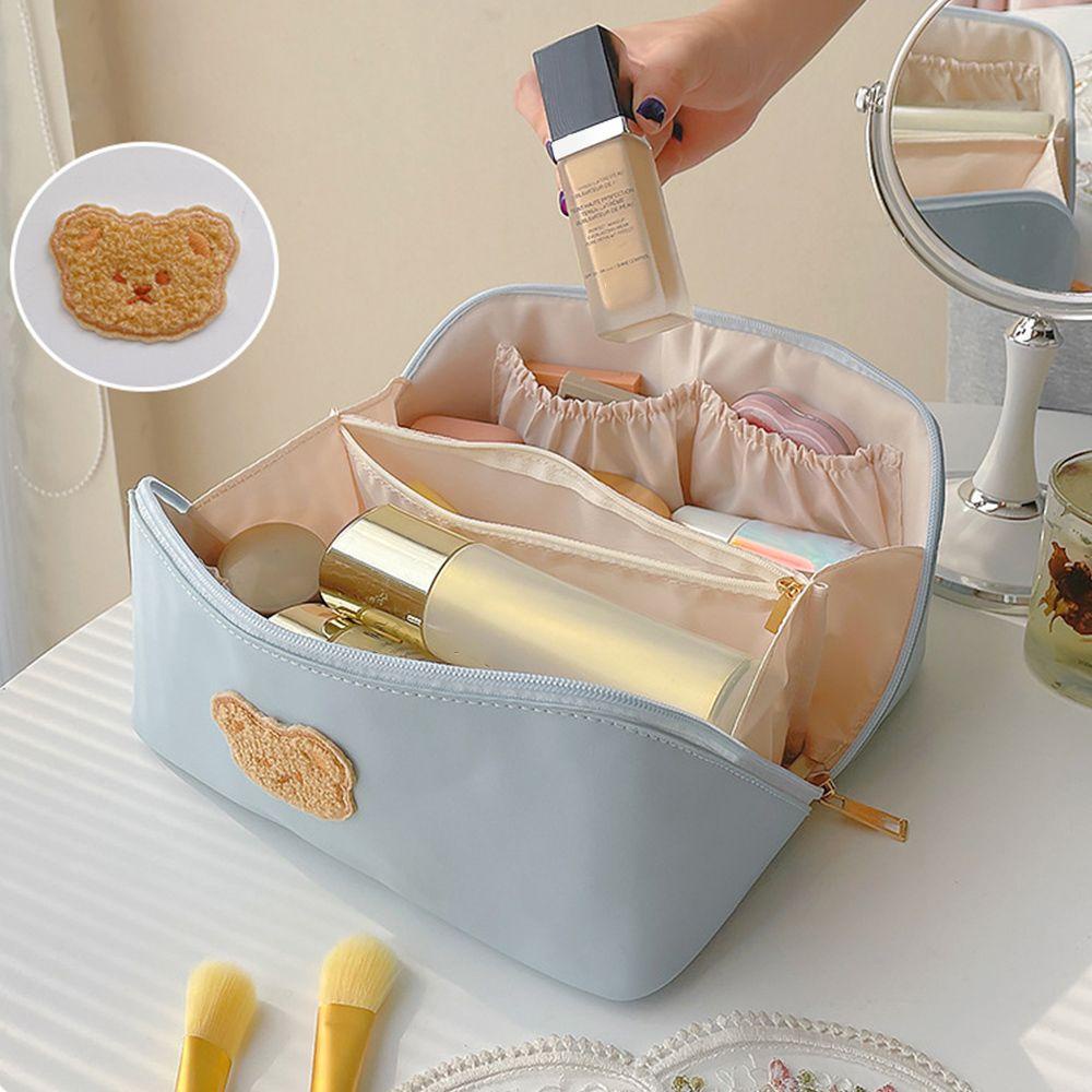 Túi Đựng Mỹ Phẩm Có Khóa Kéo Tiện Dụng Mang Đi Du Lịch
