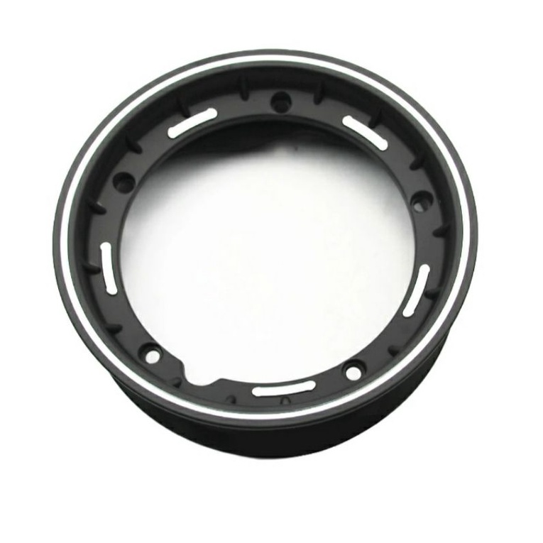 Vành Xe Vespa PX 125 150 200 với hai màu đen và bạc, chất liệu nhôm cao cấp siêu bền, mẫu mã tân cổ điển