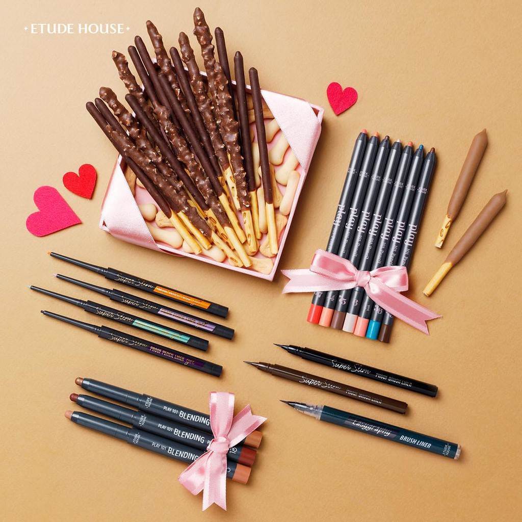 [TEM CHÍNH HÃNG] Kẻ Mắt Etude House Super Slim Proof Pencil Liner