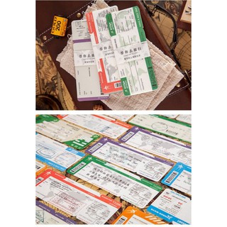 GIẤY NOTE FLIGHT TICKET