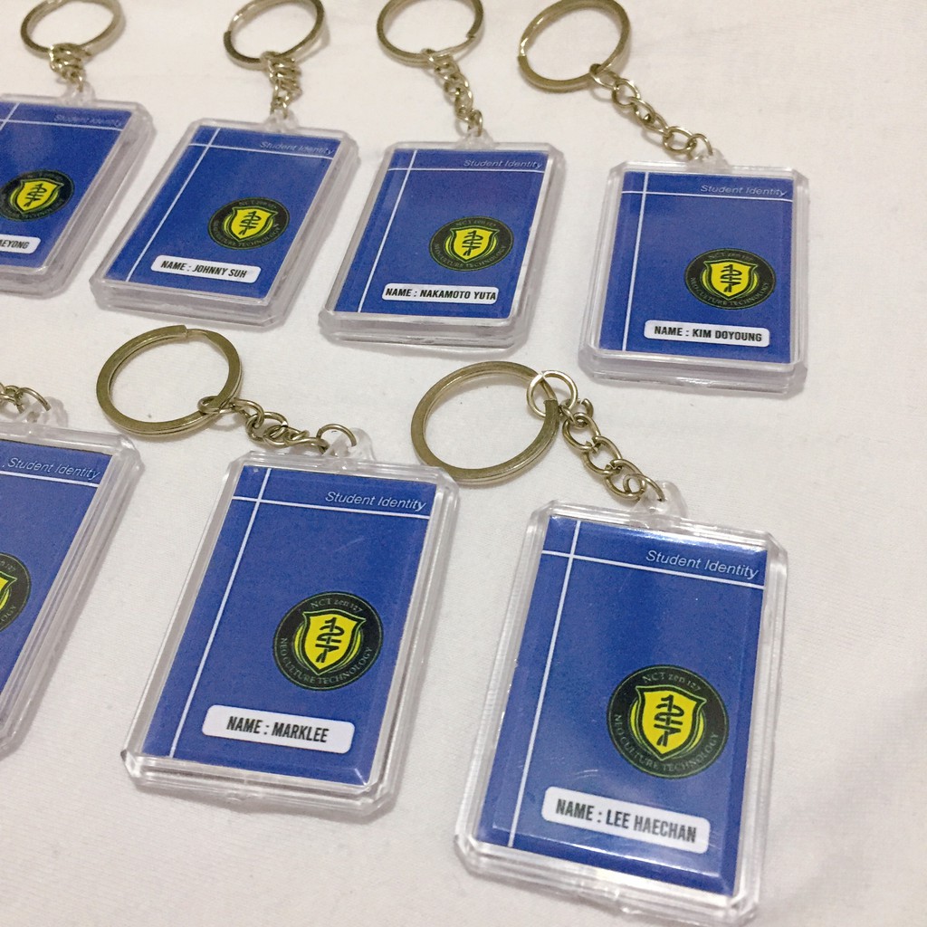 Móc Treo Chìa Khóa / GANCI NCT Trở Lại Trường Học Năm 2021