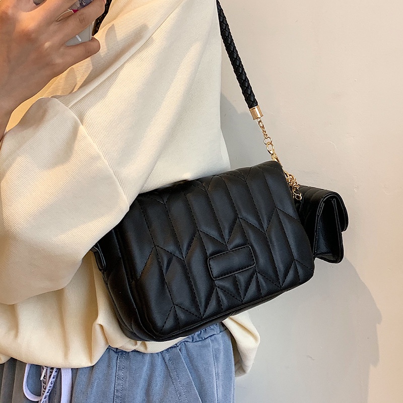 Túi đeo vai IELGY hình vuông cỡ nhỏ thời trang cho nữ