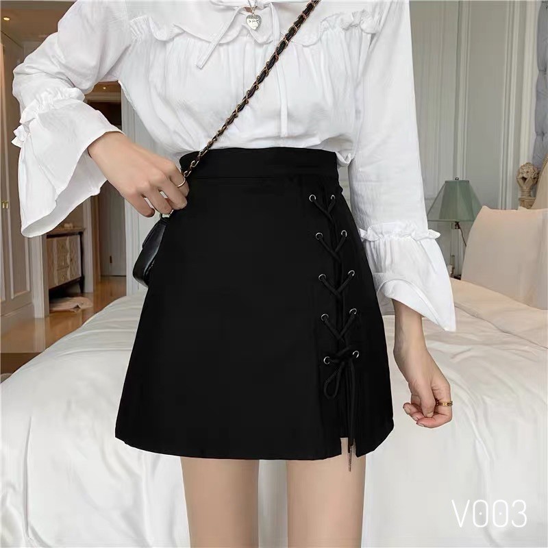 KÈM ẢNH CHỤP Chân váy đan dây