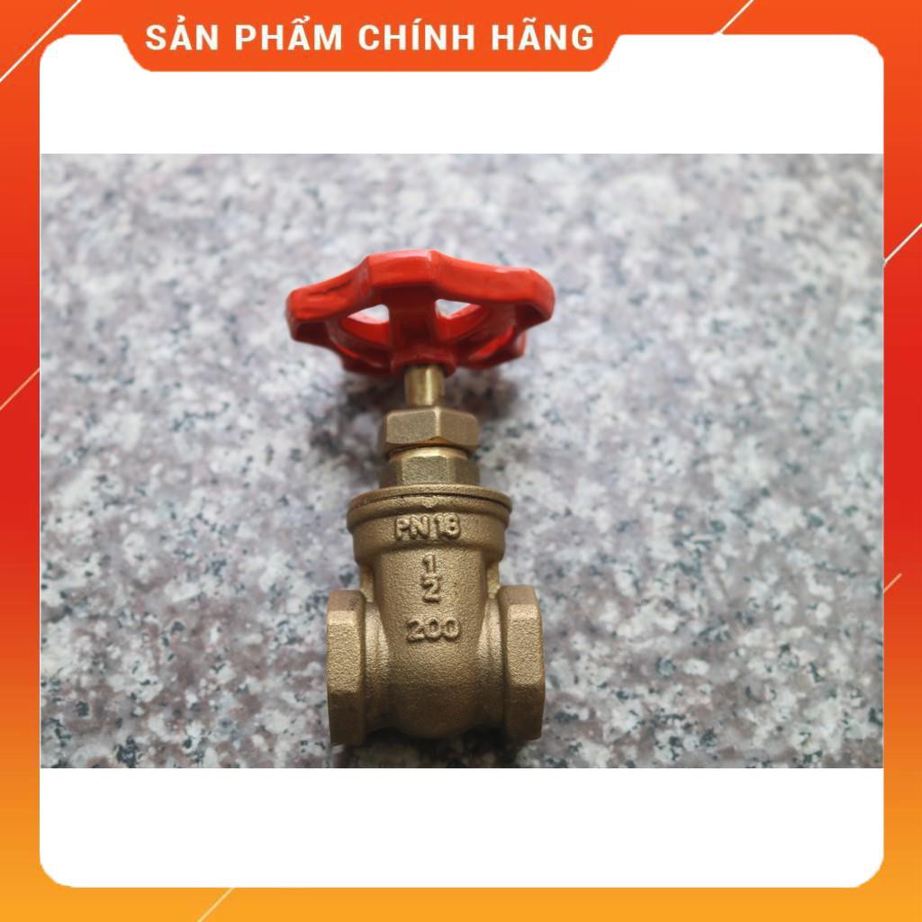 Van cửa ANA ren trong phi 21 PN16 chất liệu đồng cao cấp nhập khẩu từ Thái Lan