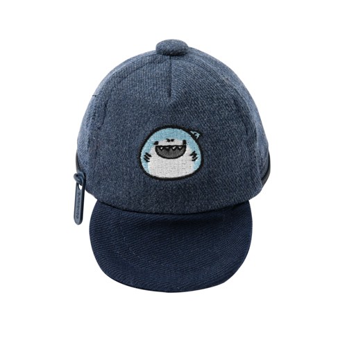 Móc Khóa Ví Tiền ARTBOX Hàn Quốc Hình Chiếc Nón Thêu Hình Boss Màu Xanh Navy
