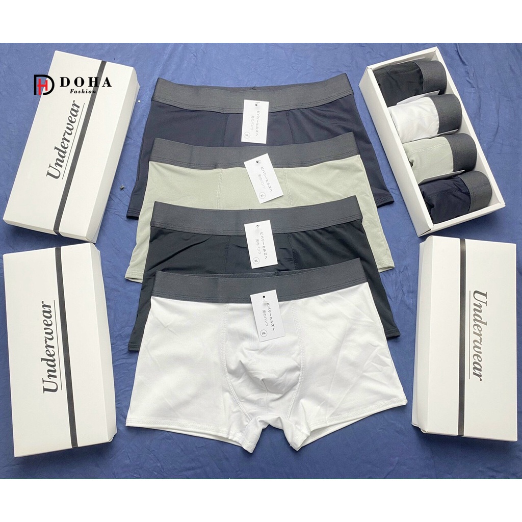 COMBO 4 Quần Lót Nam Thun Lạnh Cao Cấp co giãn 4 chiều (DUITRON)