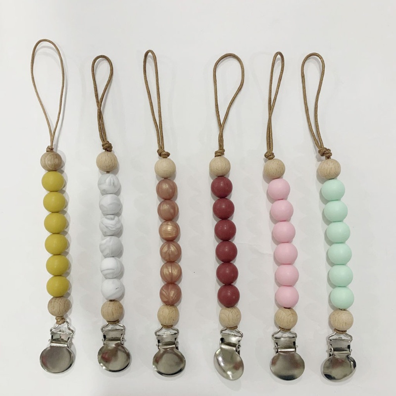 Yếm Dạng Chuỗi Hạt Không Độc Hại Cho Bé Sơ Sinh