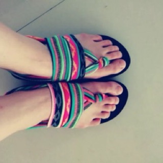 Sandal thổ cẩm (KÈM HÌNH THẬT)