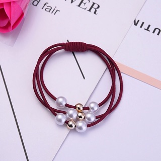 Dây Buộc Tóc Đính Hạt Nhiều Màu