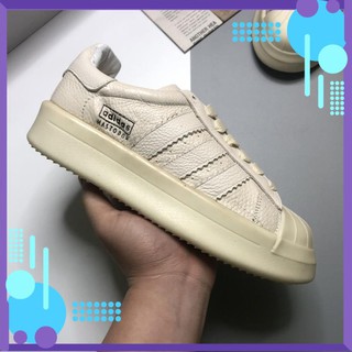 Giày Sneaker Thể Thao Nam Nữ Das Màu Kem, Da Bò, Đế Khâu Đơn Giản Đi Học Đi Chơi | DASK002