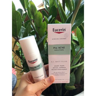 Kem dưỡng kiểm soát dầu Eucerin  A.I MATT FLUID