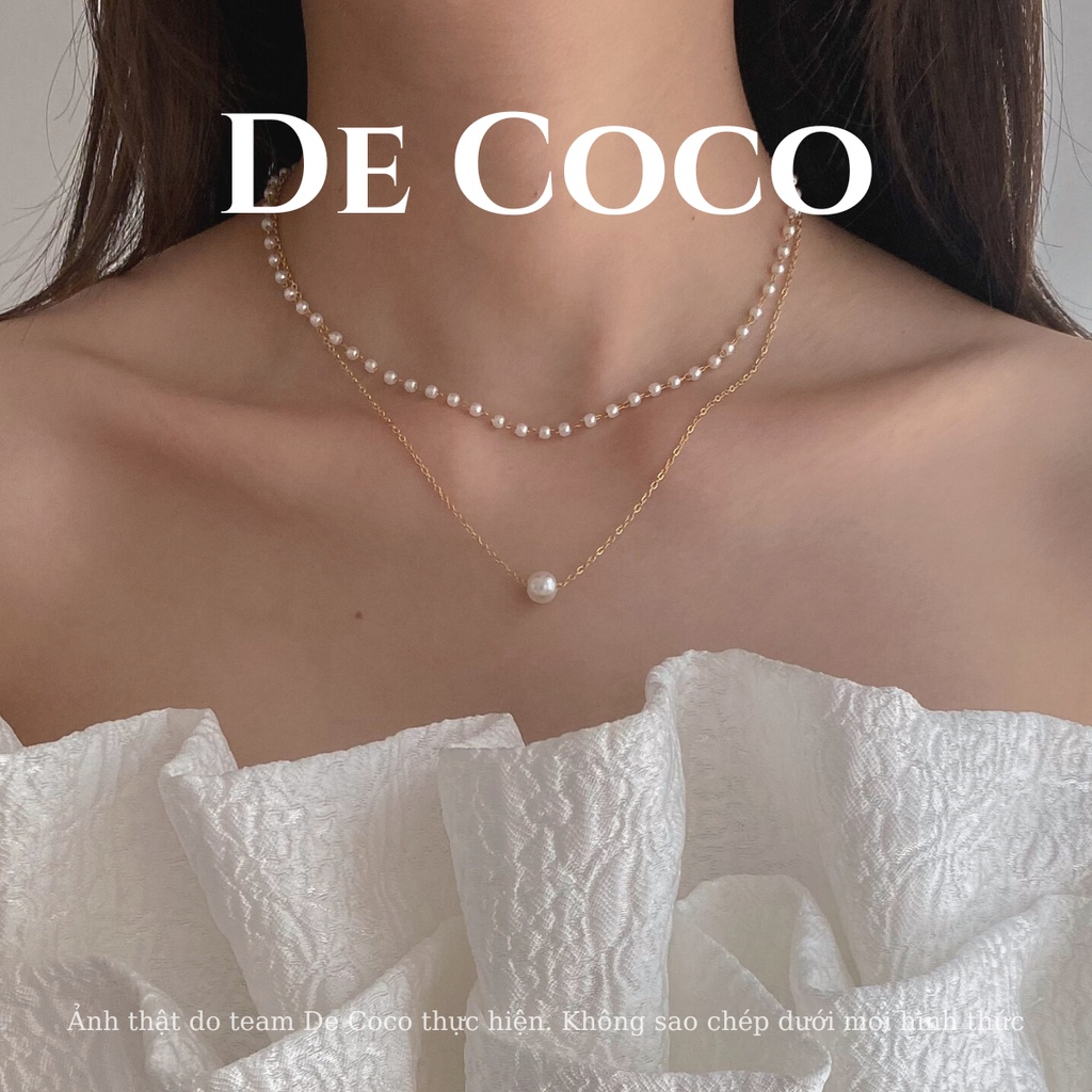Dây chuyền nữ, vòng cổ nữ De Coco