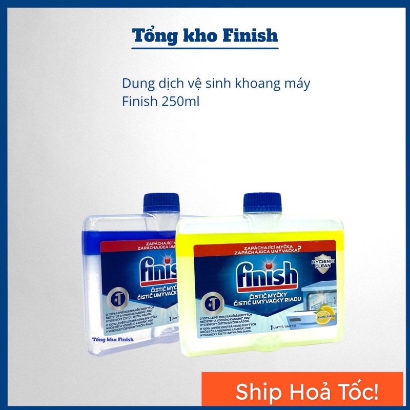 Dung dịch vệ sinh máy rửa bát chai 250ml