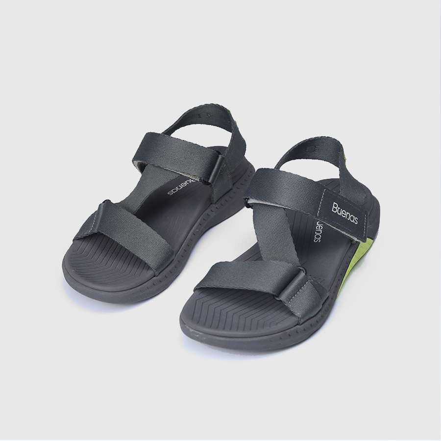 GIÀY SANDAL ĐI HỌC - BUENAS CHÍNH HÃNG F7 NÂU XANH SIZE 39, 40, 41, 42, 43 [GIÀY SANDAL NAM NỮ]