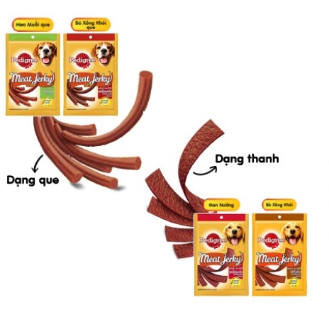 Snack thịt sấy cho chó Meat Jerky Pedigree