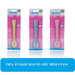 Thìa Ăn Dặm Silicone Cho Bé UP3001W