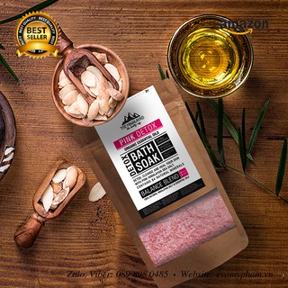 Muối hồng Himalaya kết hợp tinh dầu thảo dược 450 gram