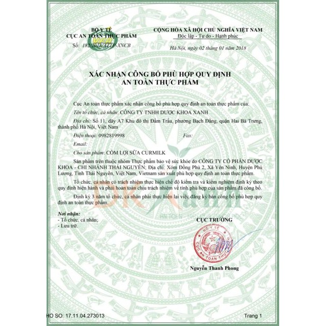 ✅ (Hàng Chính Hãng)_Cốm Lợi Sữa Curmilk "An Toàn Cho Mẹ Và Bé" | BigBuy360 - bigbuy360.vn