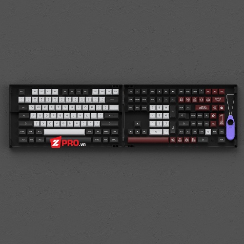 Bộ Keycap AKKO Dracula Castle 198 Nút (ASA Profile)