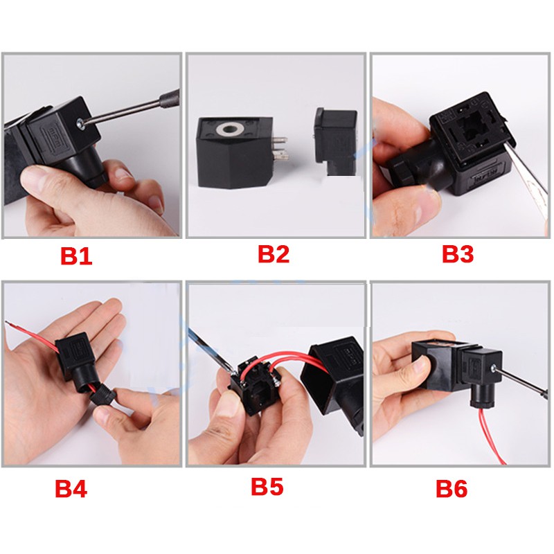 Coil van điện từ phi 21, 27, 34, 42, 49, 60 24v DC, 220v AC