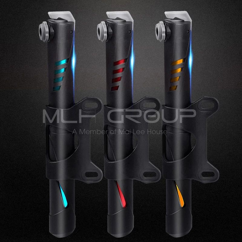 Bơm Xe Đạp Mini Treo Xe Gắn Khung Sườn Xe  Sử Dụng Khẩn Cấp 120Psi 8 Bar Siêu Nhẹ MLH