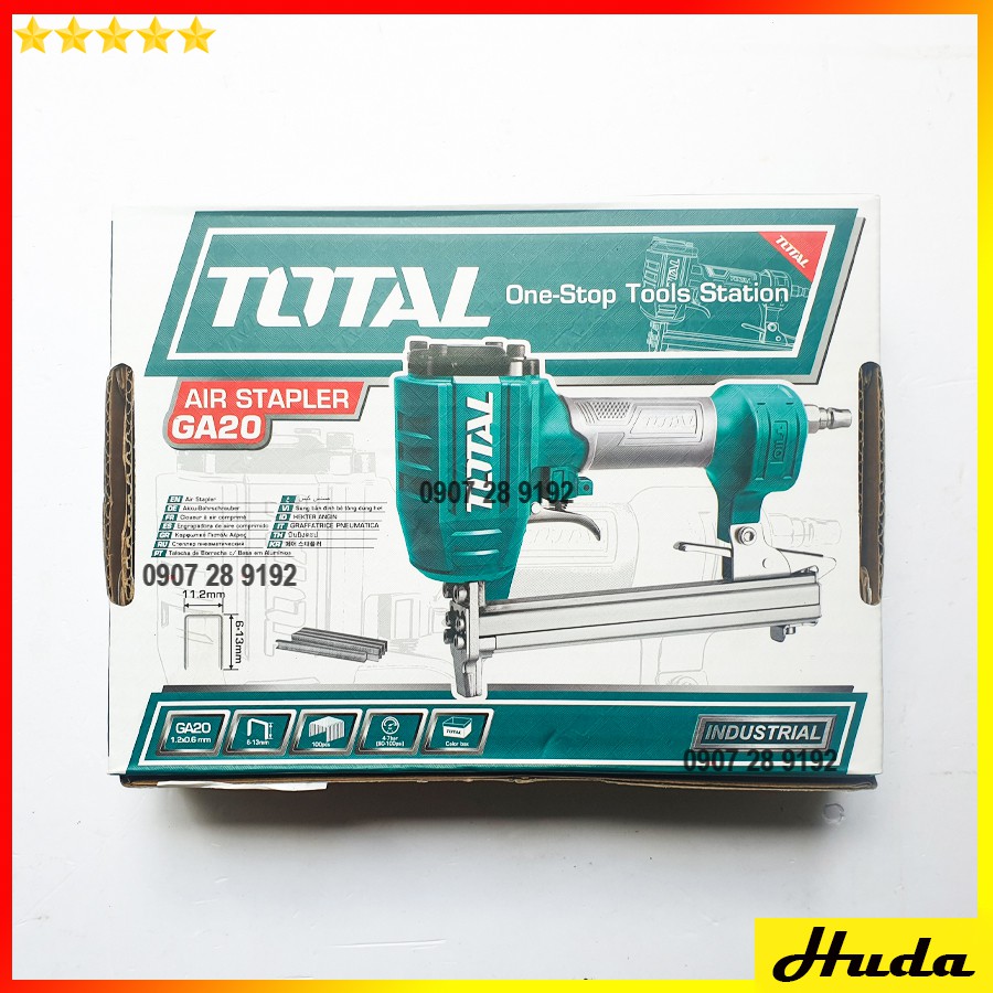 Súng bắn đinh U dùng hơi Total TAT8131-3 uio