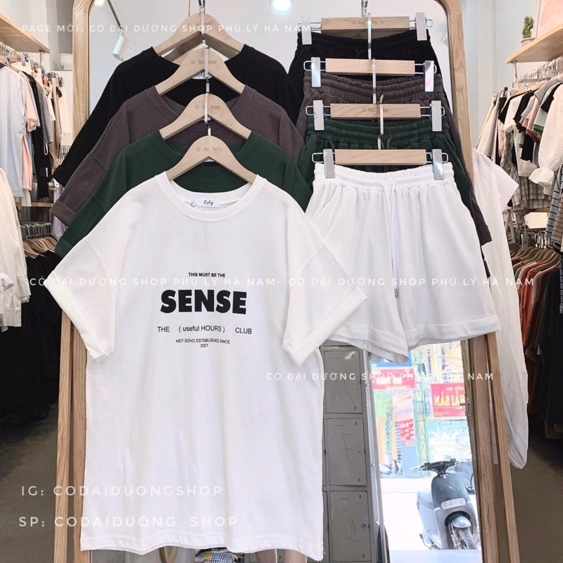 Sét bộ chữ SENSE - Bộ đùi thể thao