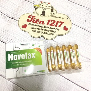 Novolax hộp 10 ống chất xơ hòa tan giảm táo bón