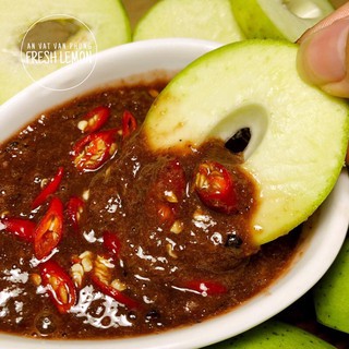 Combo 4 hũ(2 hũ tiêu ngào đường+2 hũ mắm ruốc ăn liền)SÁNG LỢI 200gr