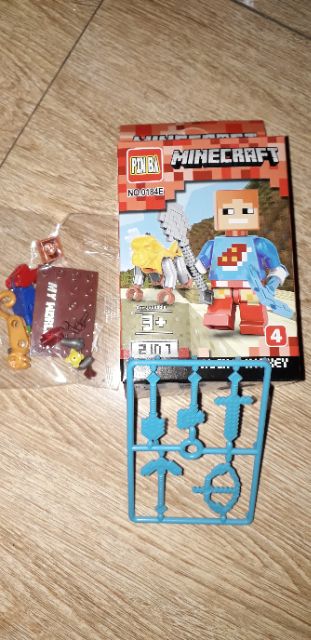Lắp ráp 1 hộp LegoMineCraff My Word 2 trong 1 0184E
